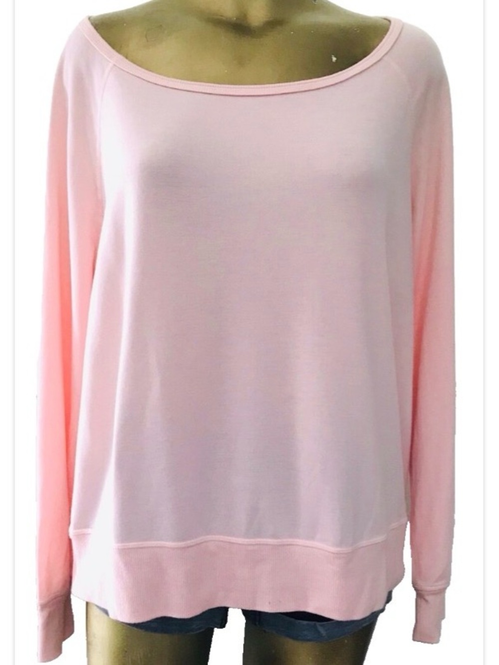 JOYLAB Peach ATHLEISURE Workout TOP Large